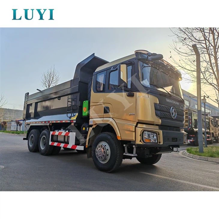 10 hjul Shacman X3000 6x4 højrestyrede dumpere