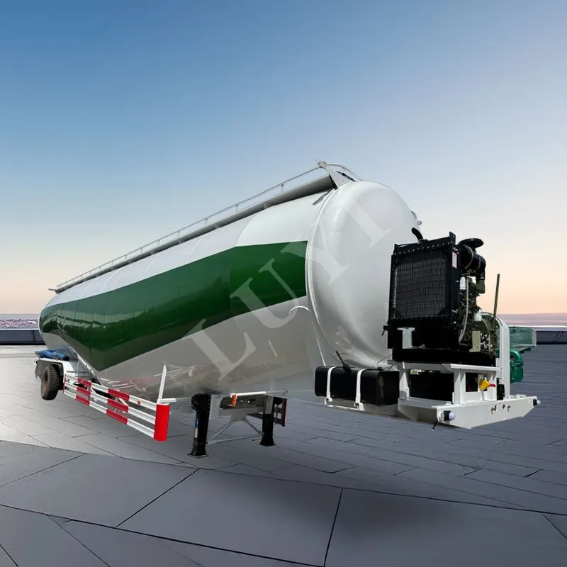 3 - aksel, 3-rum, 40.000-liters pulvertank semi-trailer