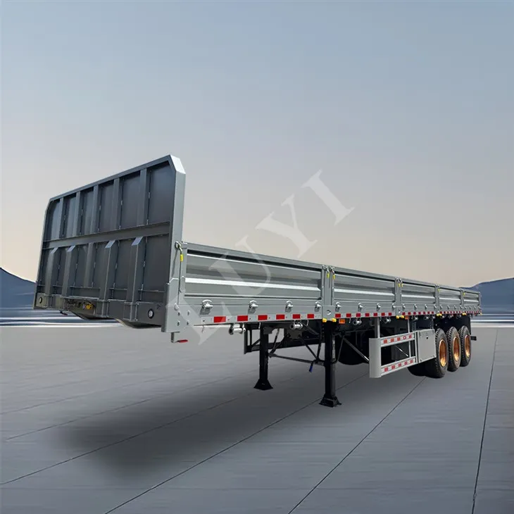 3 Axle 60 ton hegn semi trailer