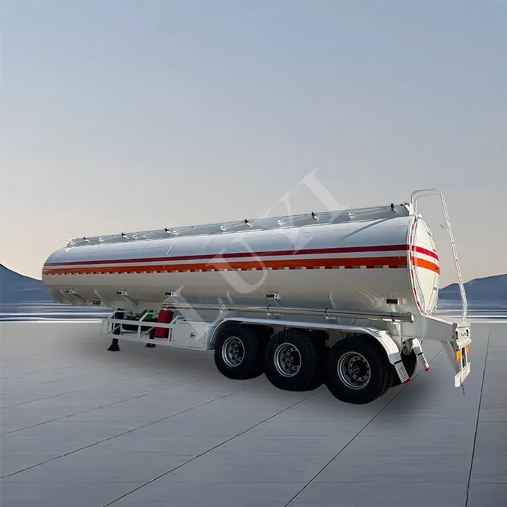 3-akslet Diesel Tanker Semi Trailer Factory Direct