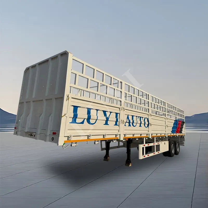 30 Tons 60 Tons High Fence Semi Trailer