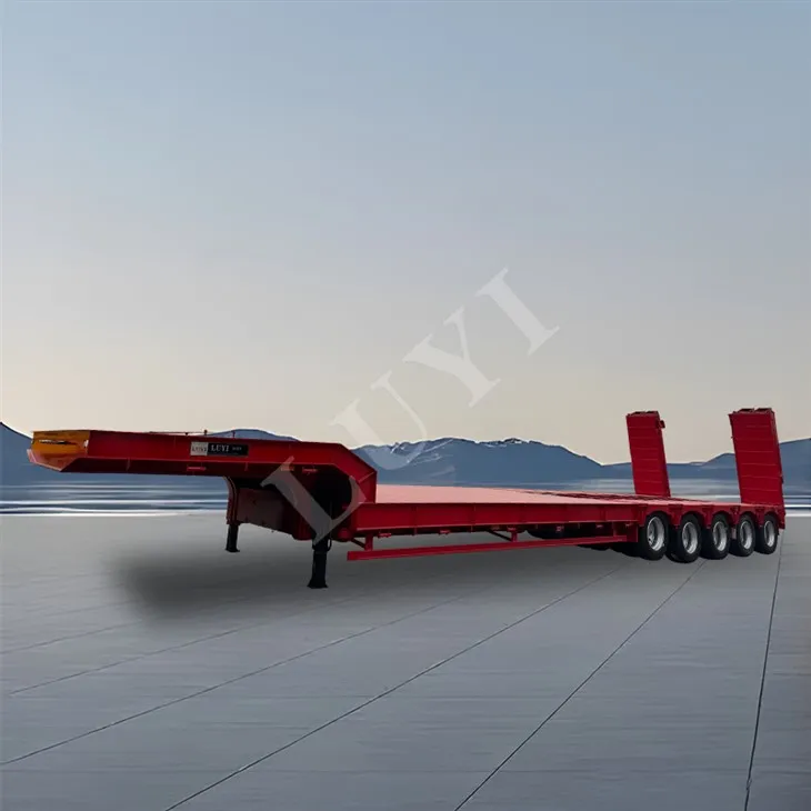 5 - Axis 180-ton, 5-line 10-akset Low-Bed Trailer