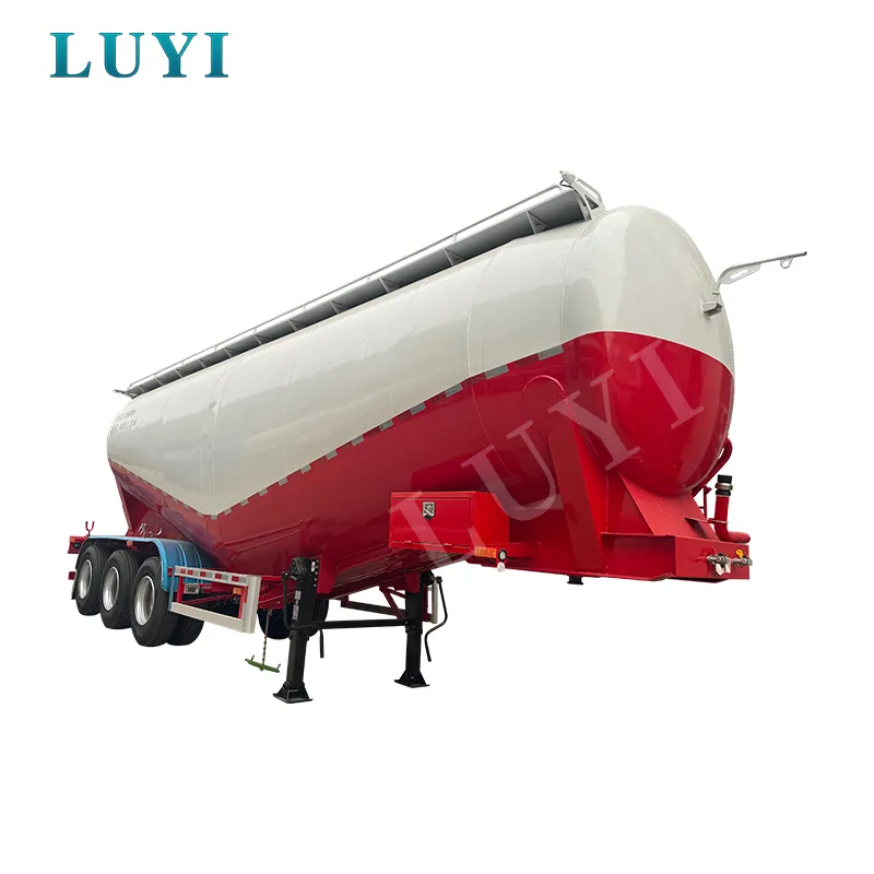 50 kubikmeter pulvertank semi trailer