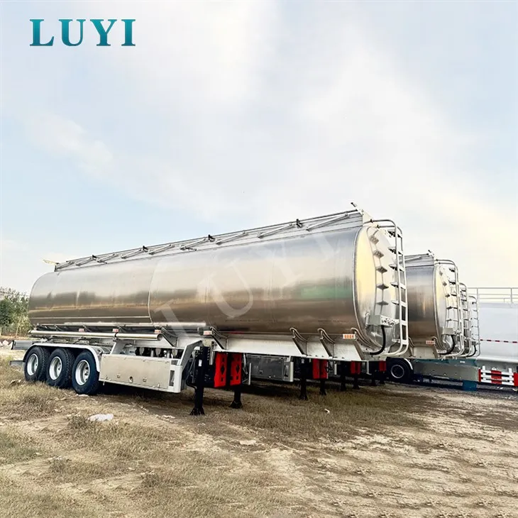 Helt-3-akslet-aluminiumsolietanklastbil