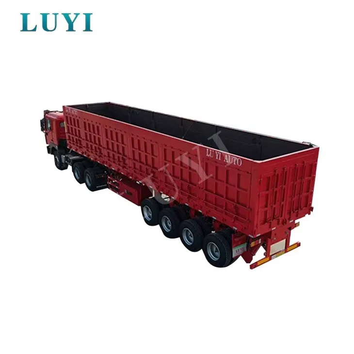 Tilpasset Side Dump Semi Trailer Direct