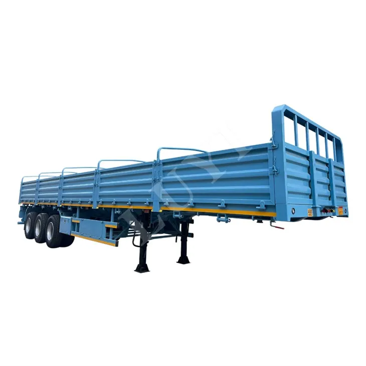 Custom Side Wall Semi Trailer Heavy Duty Logistics Solution