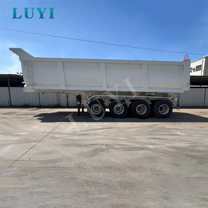 Four Axle Heavy Load Rear Tipper factory