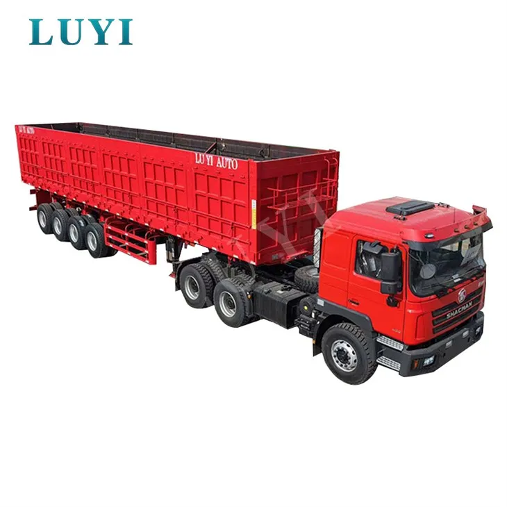 Høj kapacitet sidedump semi trailer kvalitetssikring