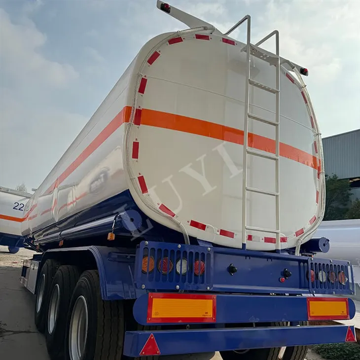 45.000L 5-Axle Oil Tank Semi-Trailer Effektiv brændstoftransport