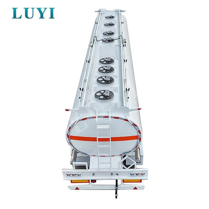 Ny 3-akslet Carbon Steel Tank Trailer