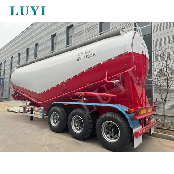 3-akslet Bulk Cement Tank Trailer