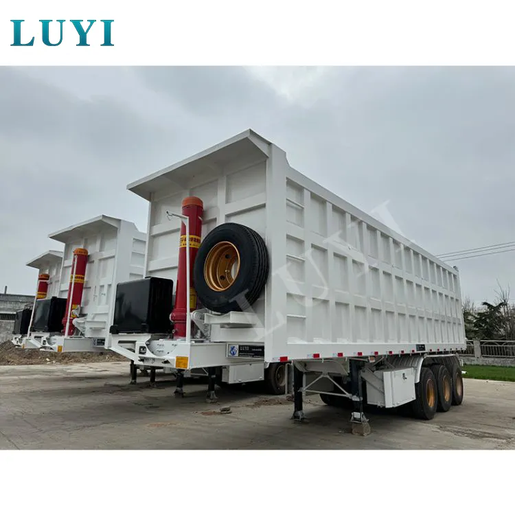 Dumper trailer bagpå