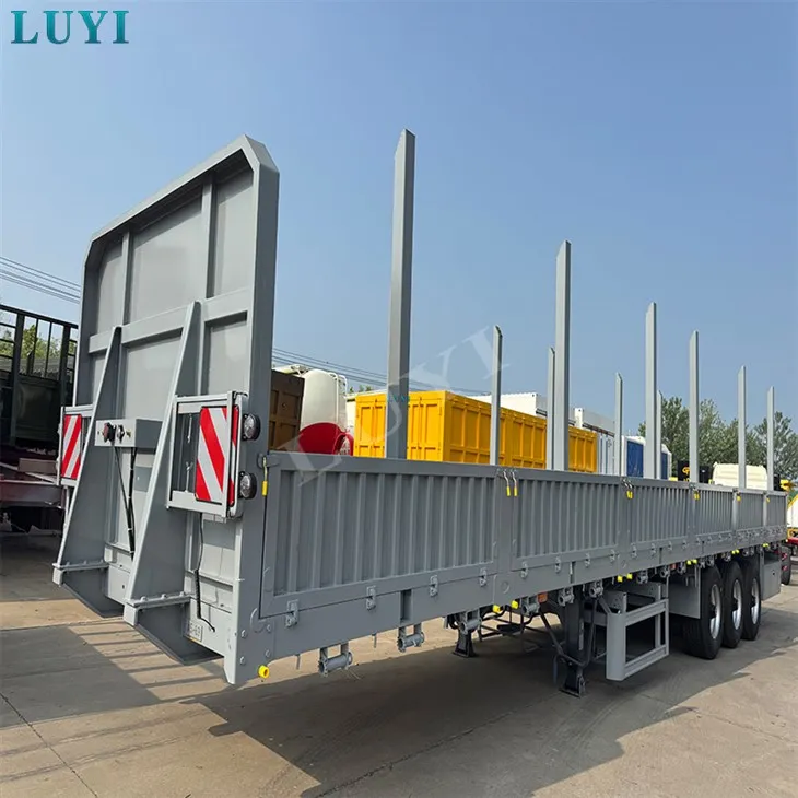 Tre Axle Stake Semi Trailer