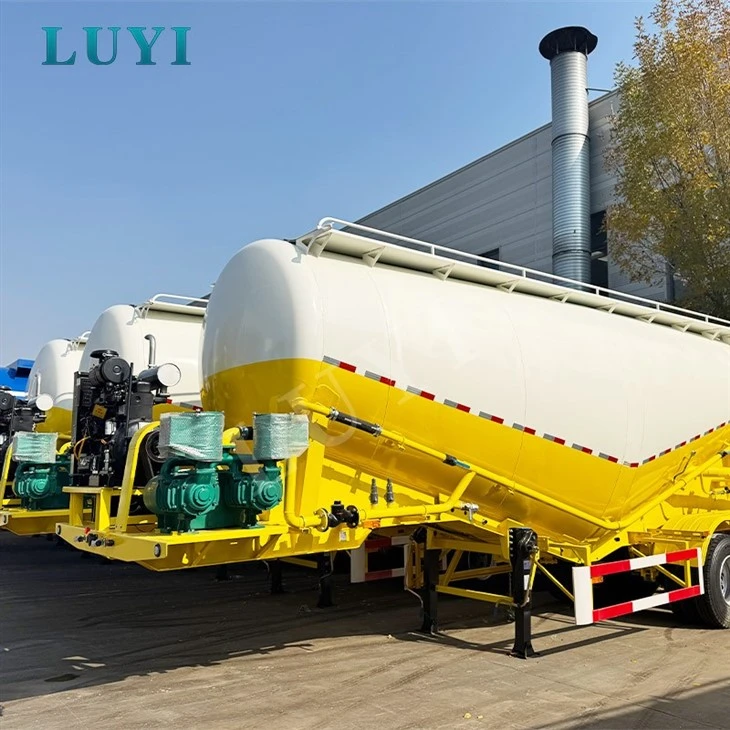 Fly Ash Cement Tank Trailer Bulk Transport suppliers